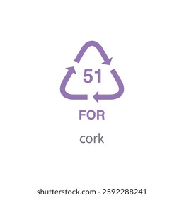 recycle code icon vector template