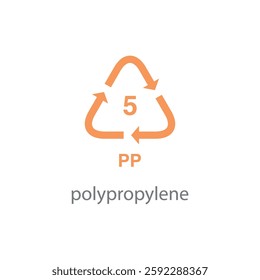 recycle code icon vector template