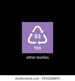 recycle code icon vector template