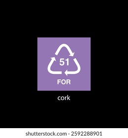 recycle code icon vector template