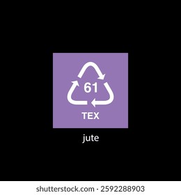 recycle code icon vector template