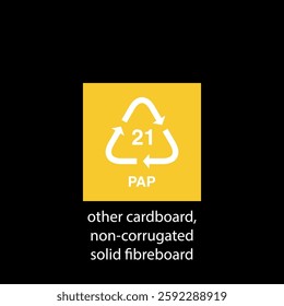 recycle code icon vector template