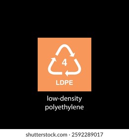 recycle code icon vector template