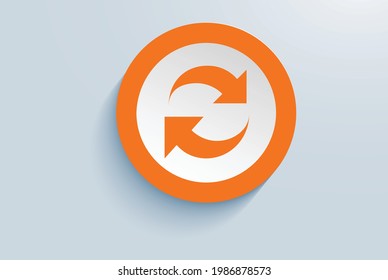 
recycle device icon vector design