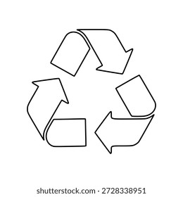 Recycle e eco ícone conjunto com símbolos de reciclagem, sustentabilidade, energia verde e conceitos ambientais. Limpar ícones de vetor planos adequados para uso de interface do usuário, projetos ESG, empacotamento, marca, Web e impressão