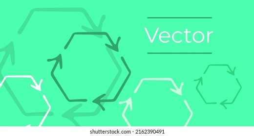 Recycle Eco Sign Sketch Vector Illustration. Reduce Plastic Use Hand Drawn Vertical Background. Reuse Media Banner