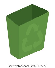 recycle ecology bin sustainability icon isolated