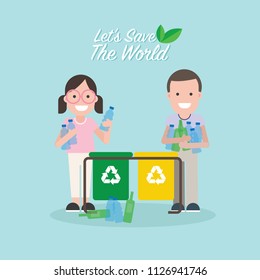 Recycle and ecology concept