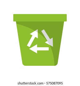 recycle ecology trash can