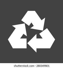 Recycle, ecology, waste icon vector image. Can also be used for energy and technology. Suitable for web apps, mobile apps and print media.