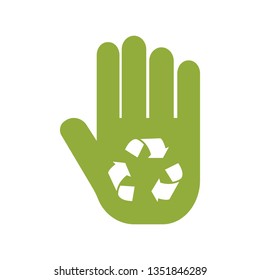 Recycle environment label