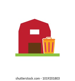 Recycle Farm Logo Icon Design