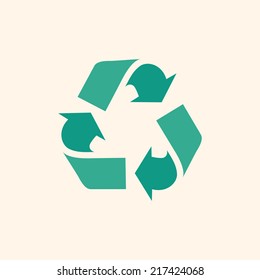 Recycle Flat Icon