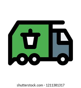 recycle garbage truck