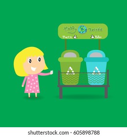 recycle girl