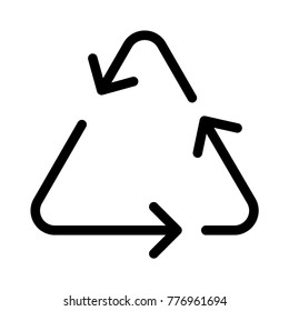  recycle Glyph icon