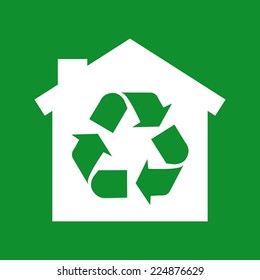 recycle graphic design , vector illustration