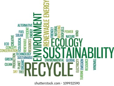 Recycle green environment concept vector