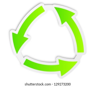 recycle green icon