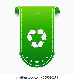Recycle Green Vector Icon Design