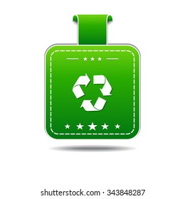 Recycle Green Vector Icon Design