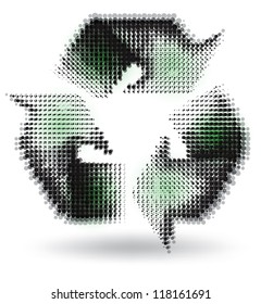 Recycle Halftone