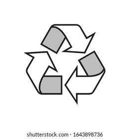 Recycle Icon for Graphic Design Projects