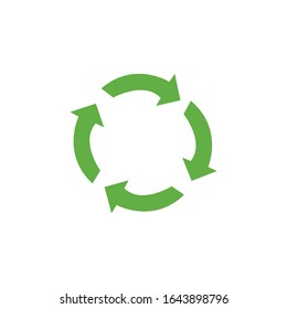 Recycling-Symbol für Grafikdesign-Projekte