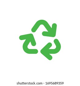 Icono de reciclaje para proyectos de diseño gráfico