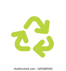 Icono de reciclaje para proyectos de diseño gráfico