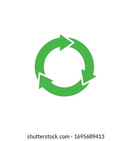 Recycling-Symbol für Grafikdesign-Projekte
