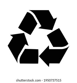 Recycling-Symbol für Grafikdesign-Projekte
