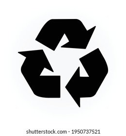 Icono de reciclaje para proyectos de diseño gráfico