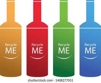 Recycle. Icon, idea of recycling for save the world.