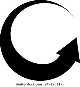 Recycle icon illustrating eco-friendly practices, suitable for environmental initiatives and sustainability projects