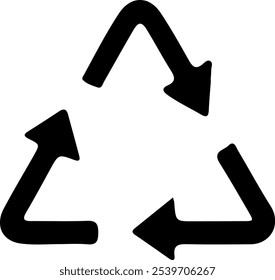 recycle icon isolated on white background