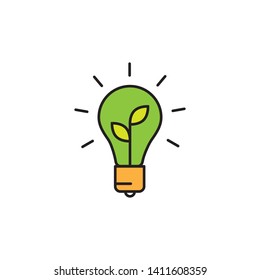 recycle icon, logo design template