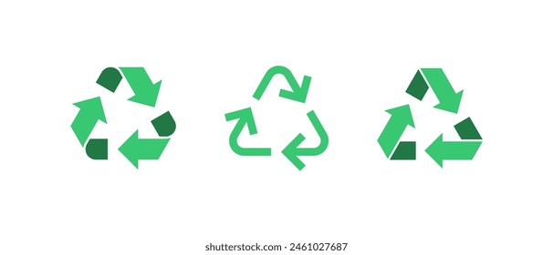 Recycle icon. Recycle logo. Recycle symbol. Recycle sign.