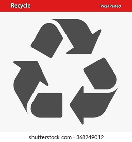 Recycle Icon. Professional, pixel perfect icons optimized for both large and small resolutions. EPS 8 format.