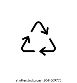 Recycle icon. Recycling sign and symbol.