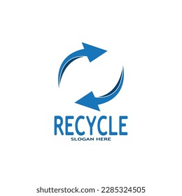 Recycle Icon - Recycling Symbol Reuse Vector Graphics Logo