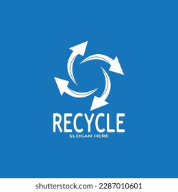 Recycle Icon - Recycling Symbol Reuse Vector Graphics Logo