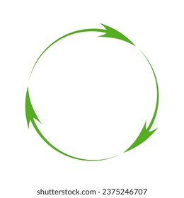 Recycle icon. Recycle recycling symbol. Vector illustration. Isolated