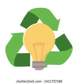 Recycle icon represented by arrows