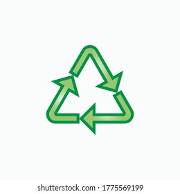 Recycle Icon. Reuse Symbol - Vector.