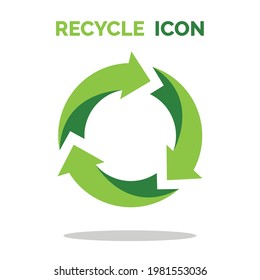 recycle icon set collection. go green campaign