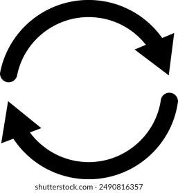 recycle icon set. ecology, eco friendly and environmental management symbols. isolated vector images
