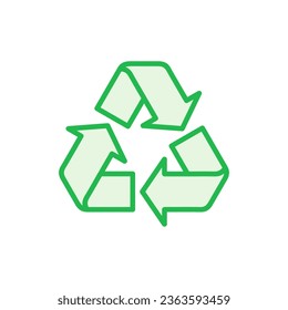Juego de iconos de reciclaje. Icono de vector de reciclaje.