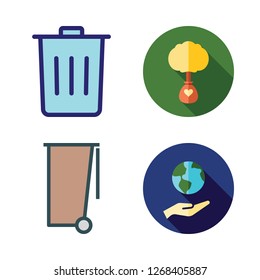 recycle icon set. vector set about trash, ecology, garbage and ecologism icons set.