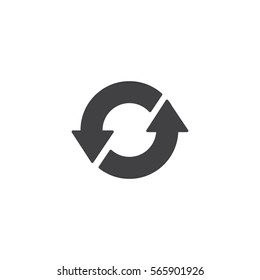 recycle icon. sign design